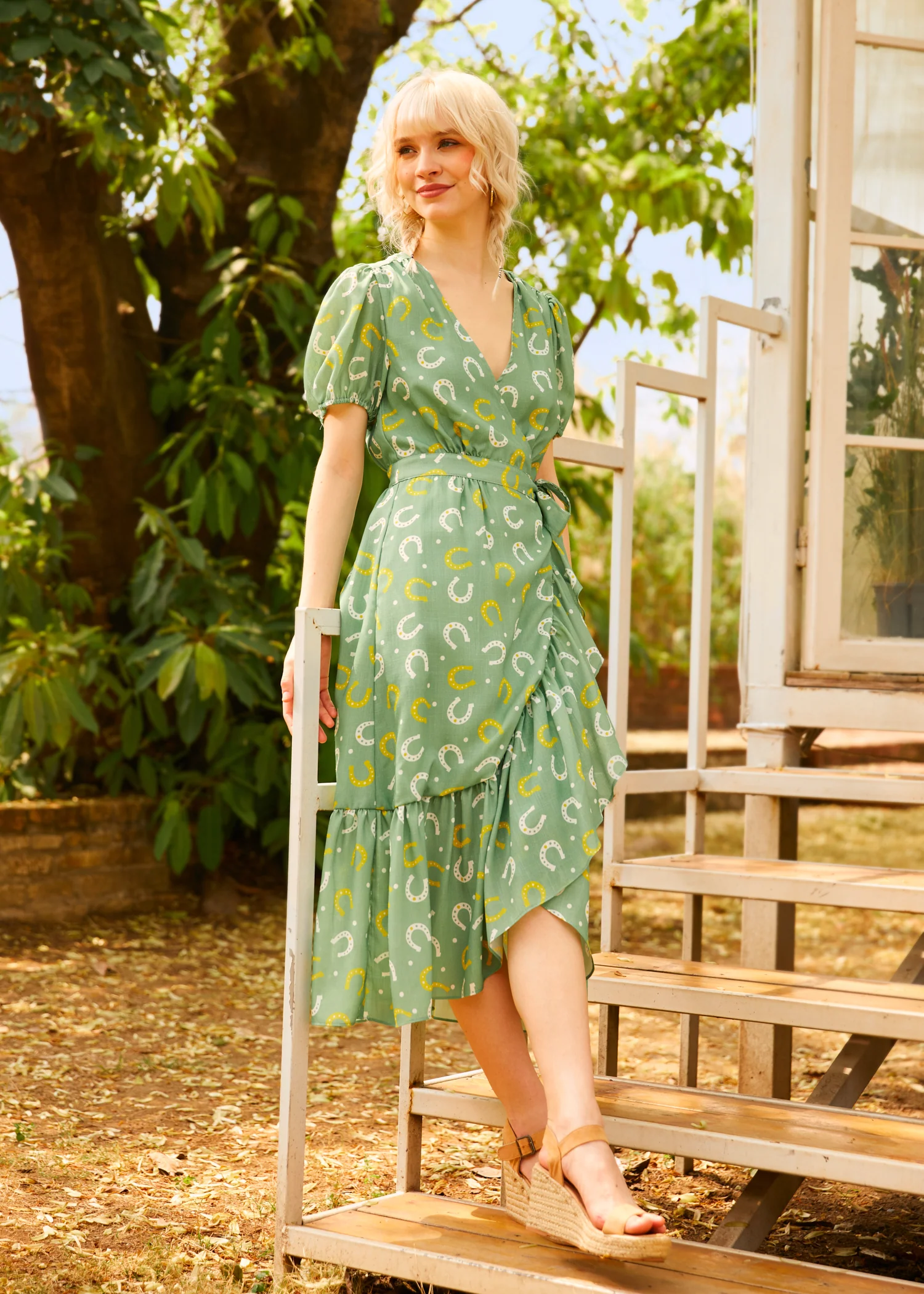 Luck Be a Lady Wrap Dress - Olabens