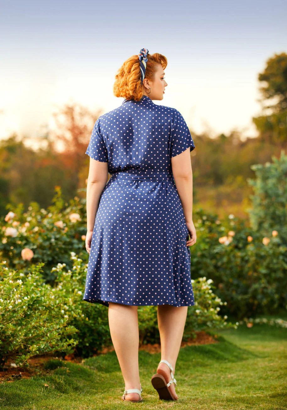 Playing House A-Line Shirt Dress - Olabens