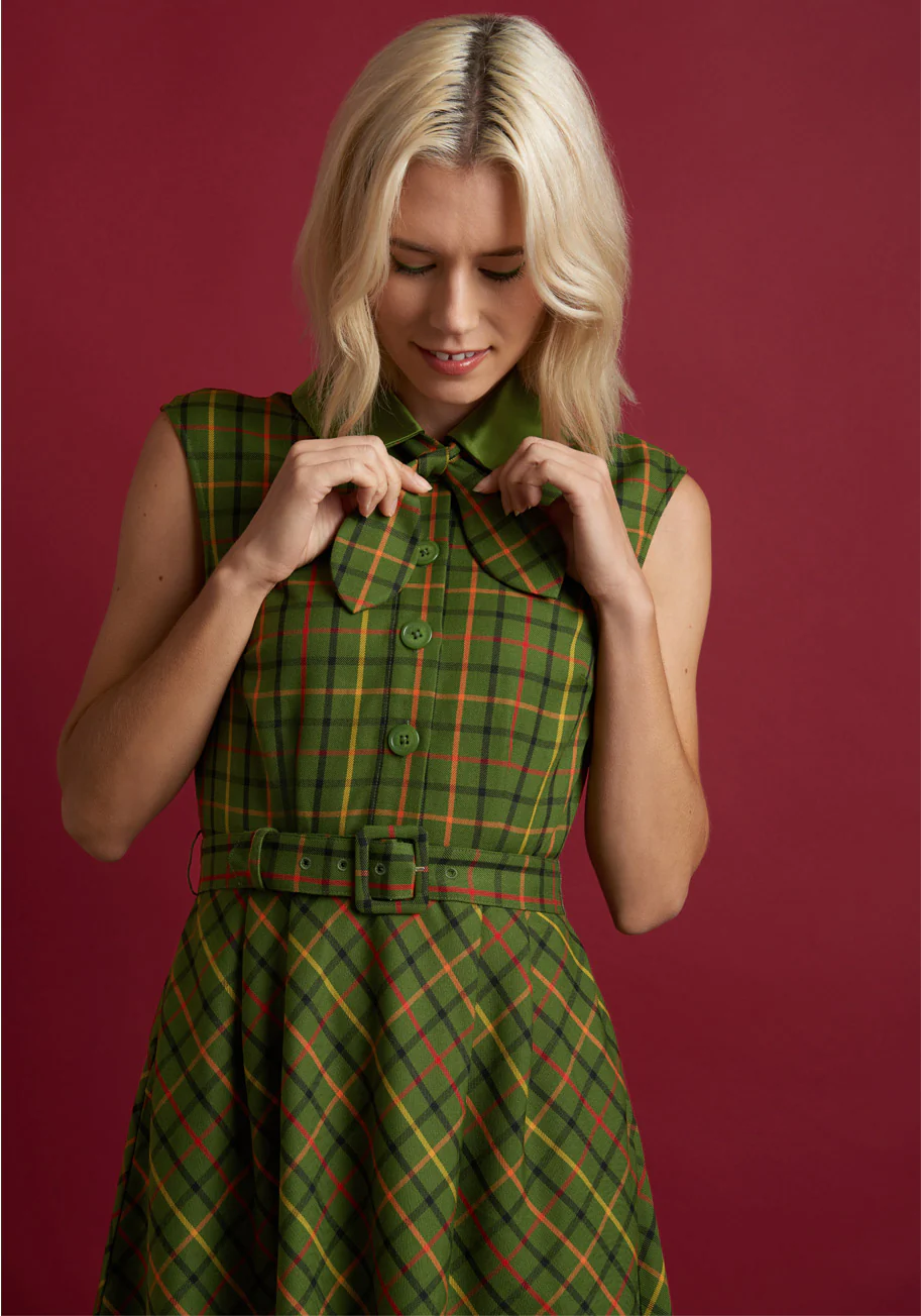 My Happy Thought Swing Dress - Olabens