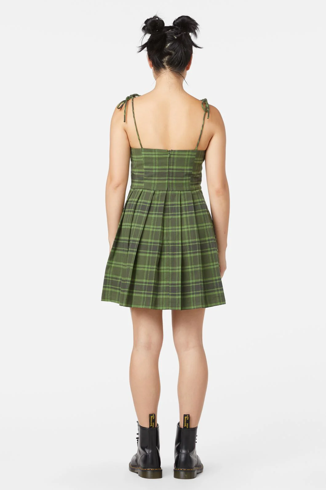 Meadow Tartan Dress - Olabens