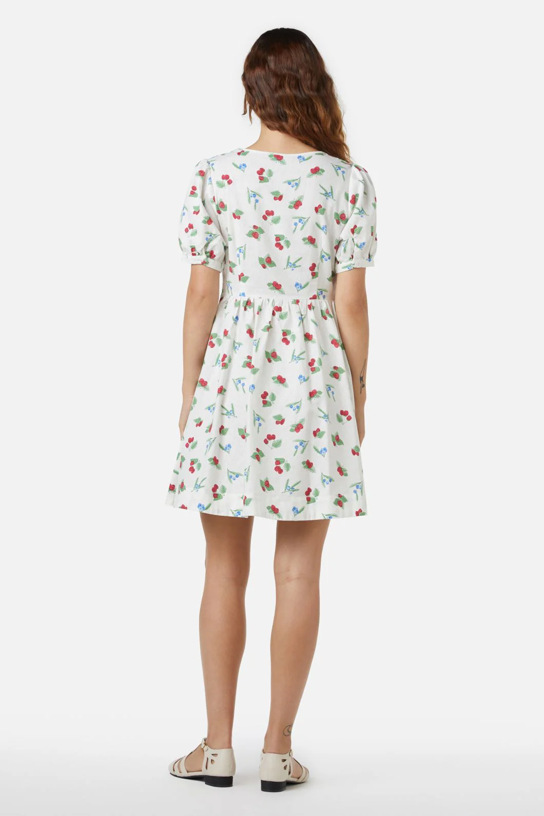 Berry Button Down Dress - Olabens