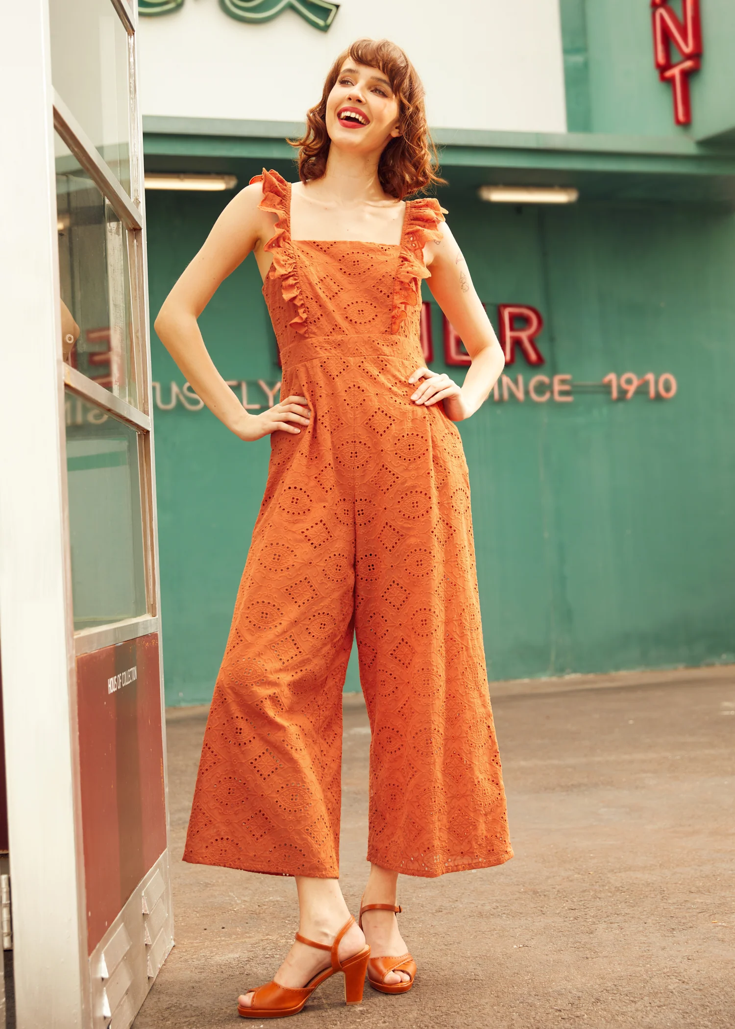 The Sunbeam Stroll Jumpsuit - Olabens