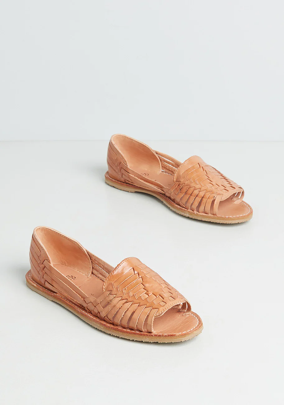Happy-Go-Lucky Huarache Sandal - Olabens