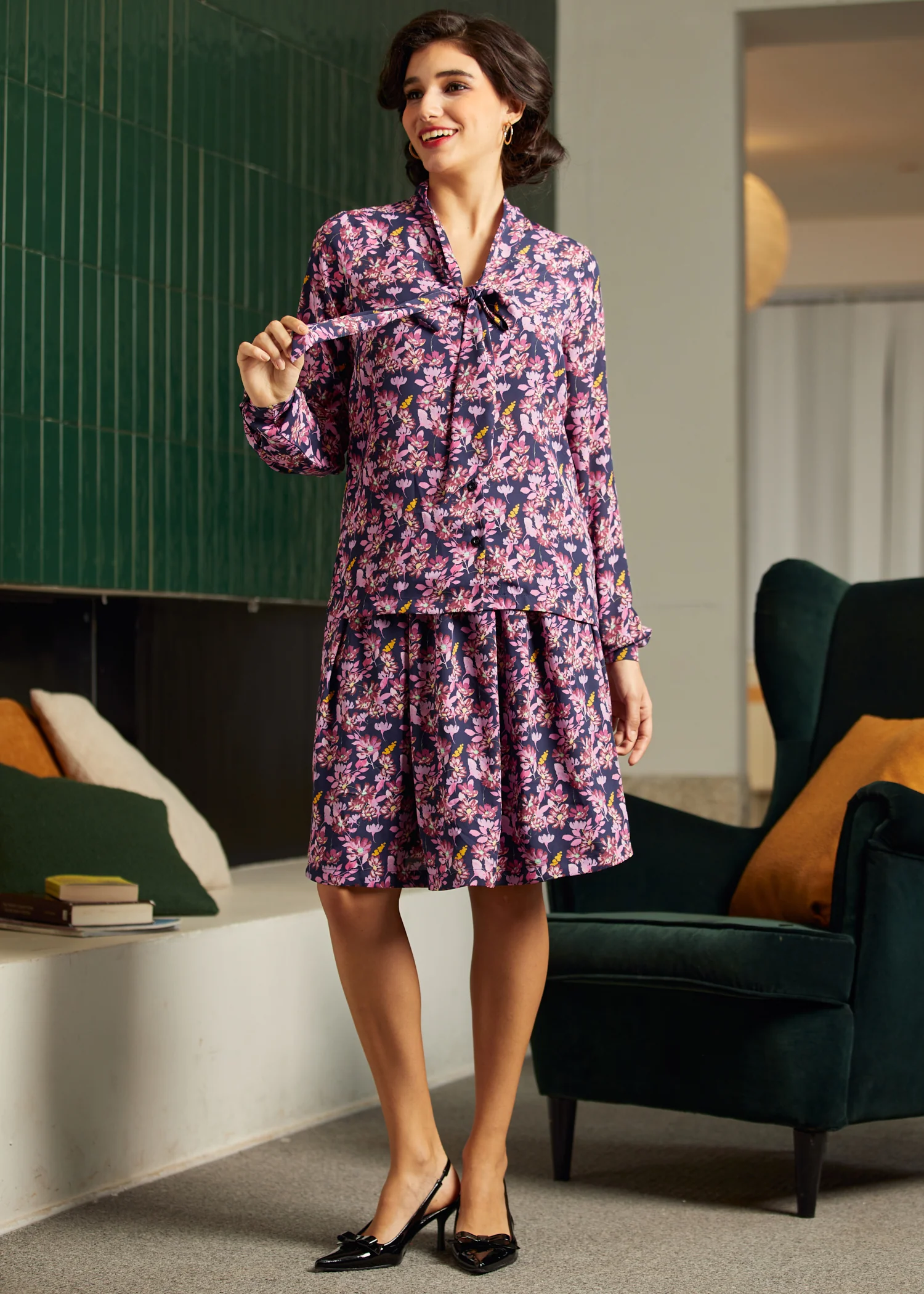 Belle of the Bow Blouse - Olabens