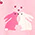 Some Bunny Loves Me Skater Skirt - Olabens