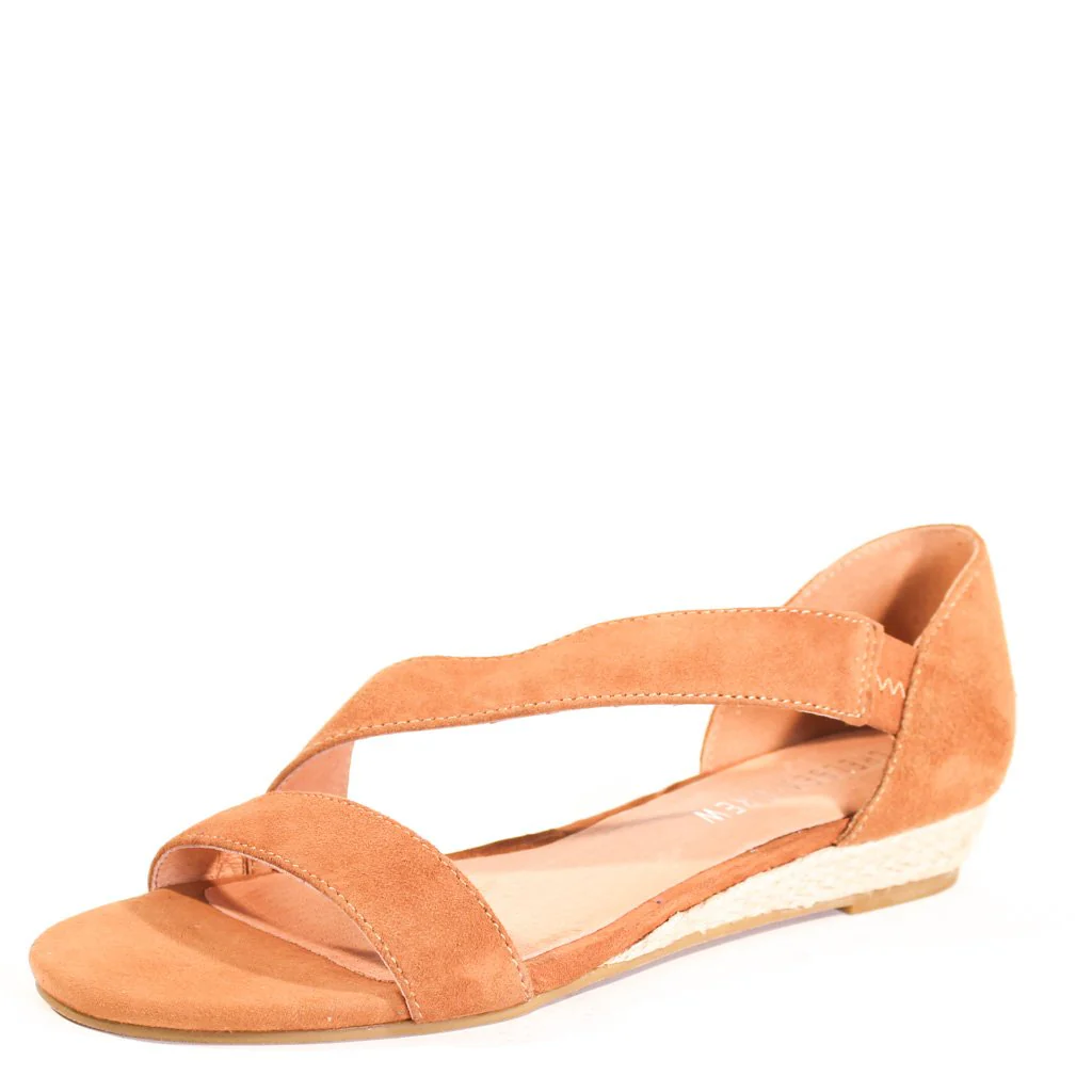 Sahara Suede Comfort Sandals - Olabens