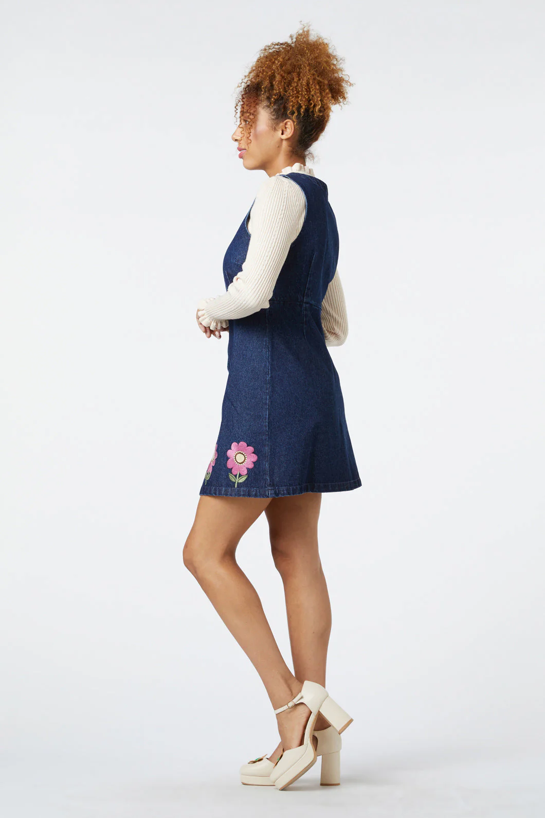 Fiona Embroidered Pinny - Olabens