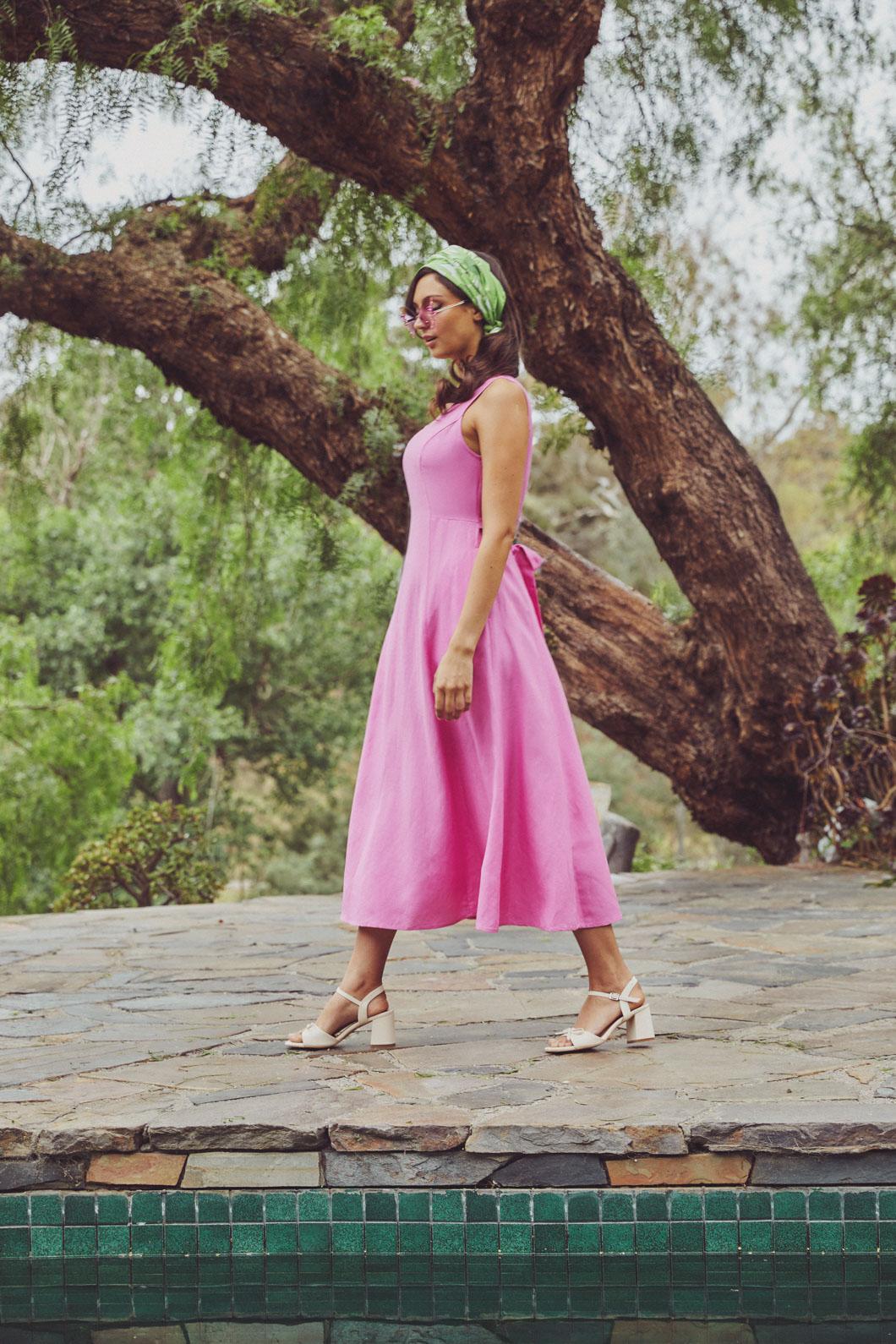 Zina Midi Dress - Olabens