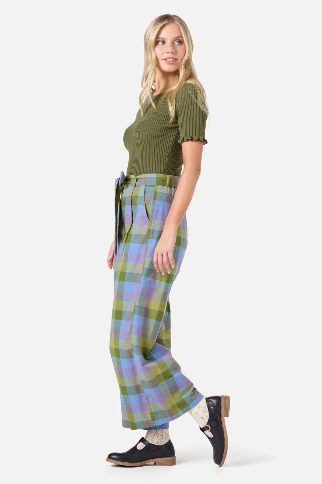 Maxine Check Culotte - Olabens