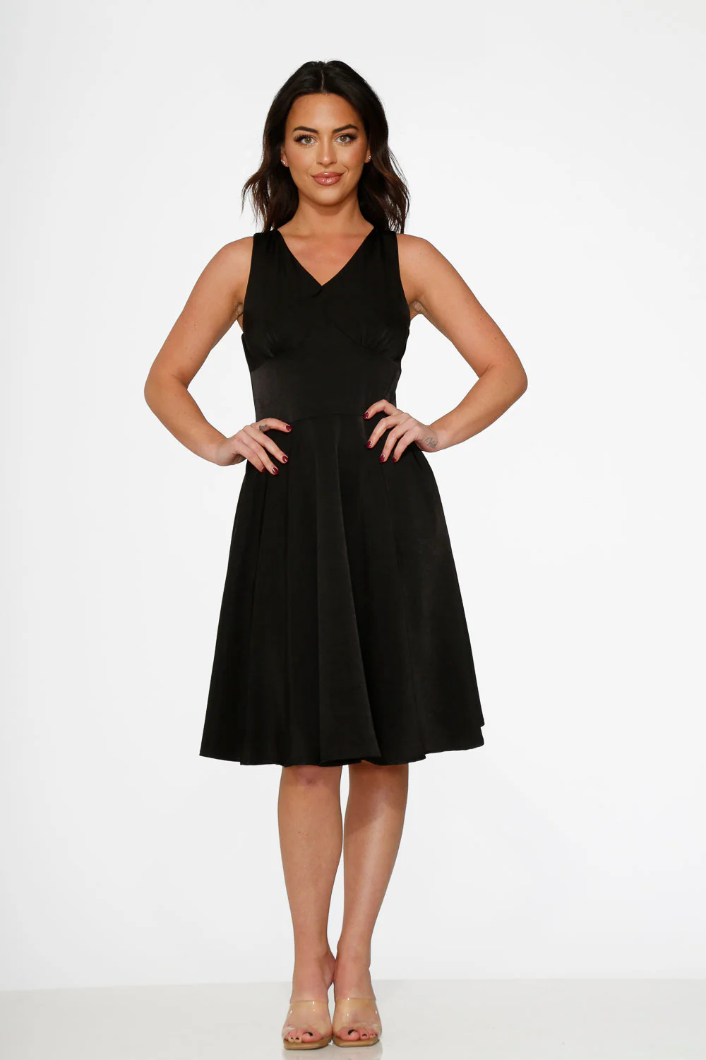 Black Swing Dress - Olabens