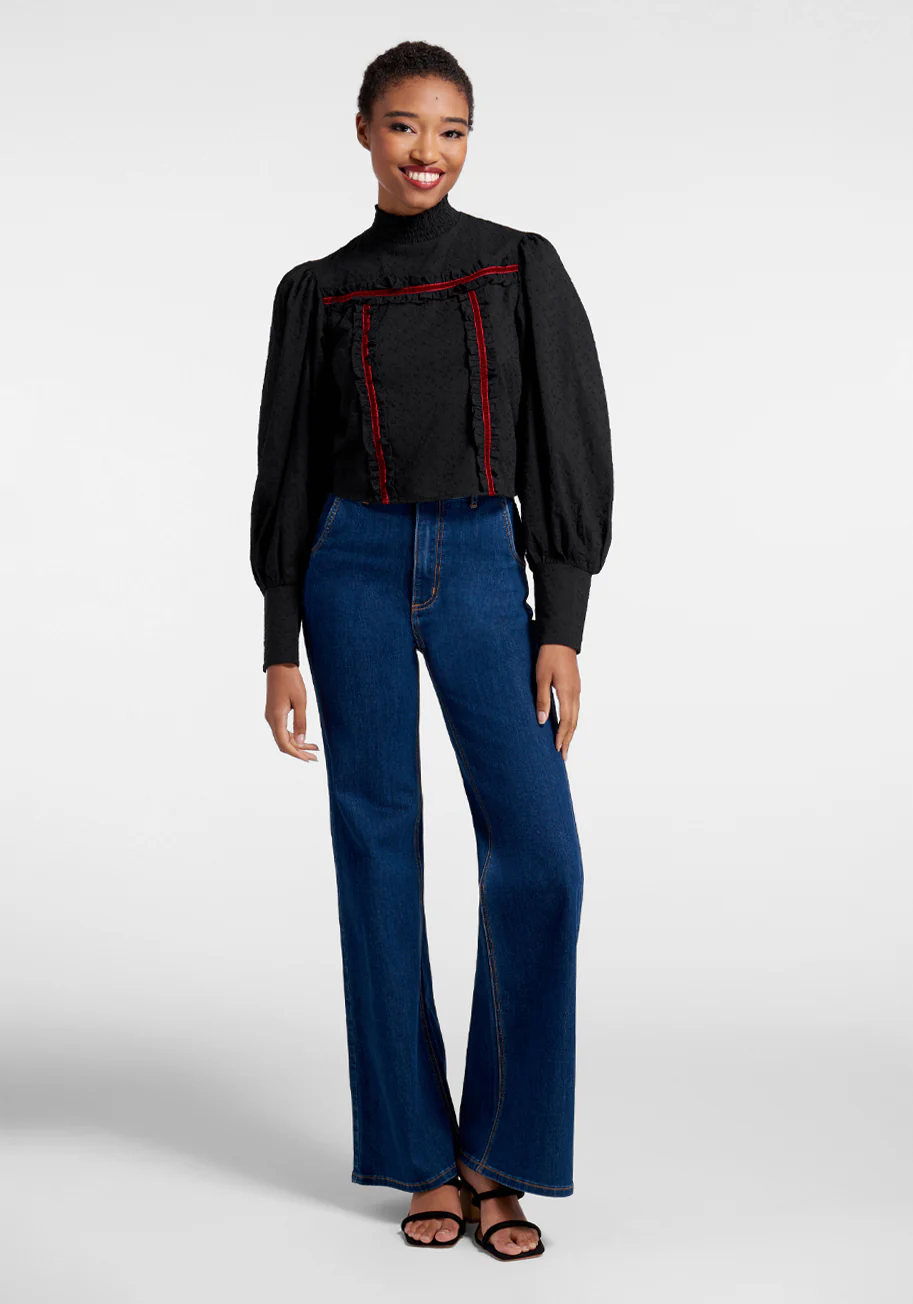 Victorian Murder Mystery Blouse - Olabens