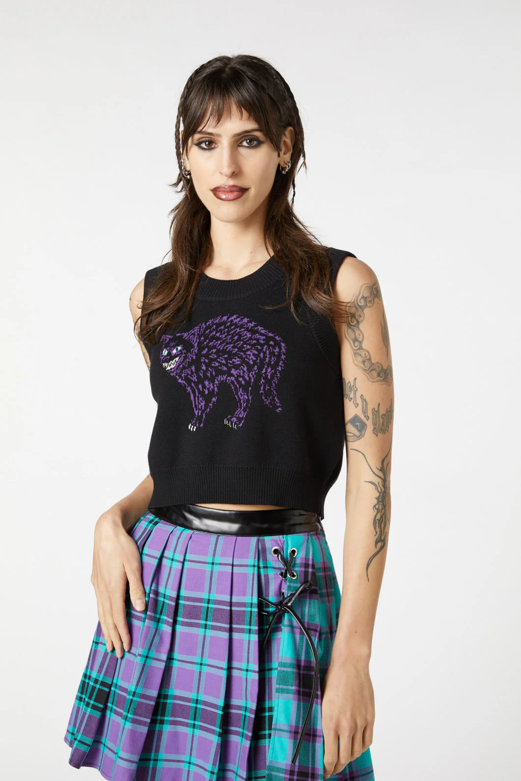 Grinning Cat Placement Vest - Olabens