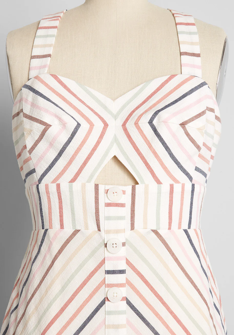 Sunset Cruise Just For You Fit and Flare Dress - Olabens