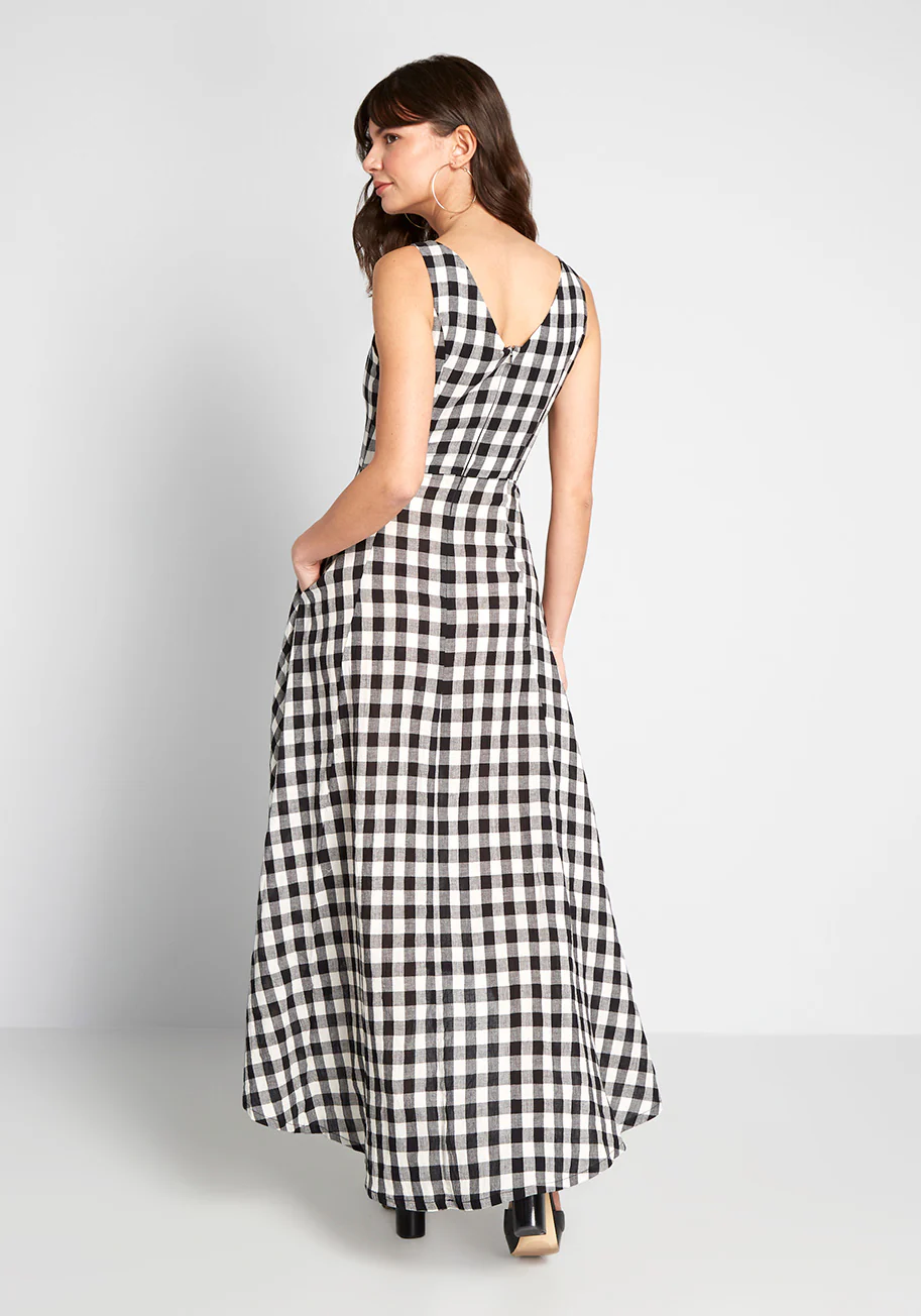 Picnic by the Pond Midi Dress - Olabens