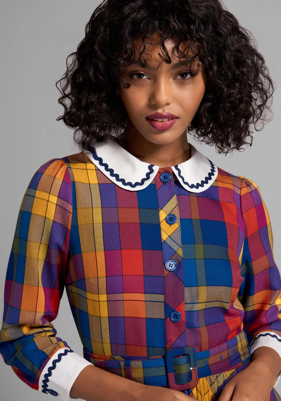 Ric Rac Is Back Dress - Olabens
