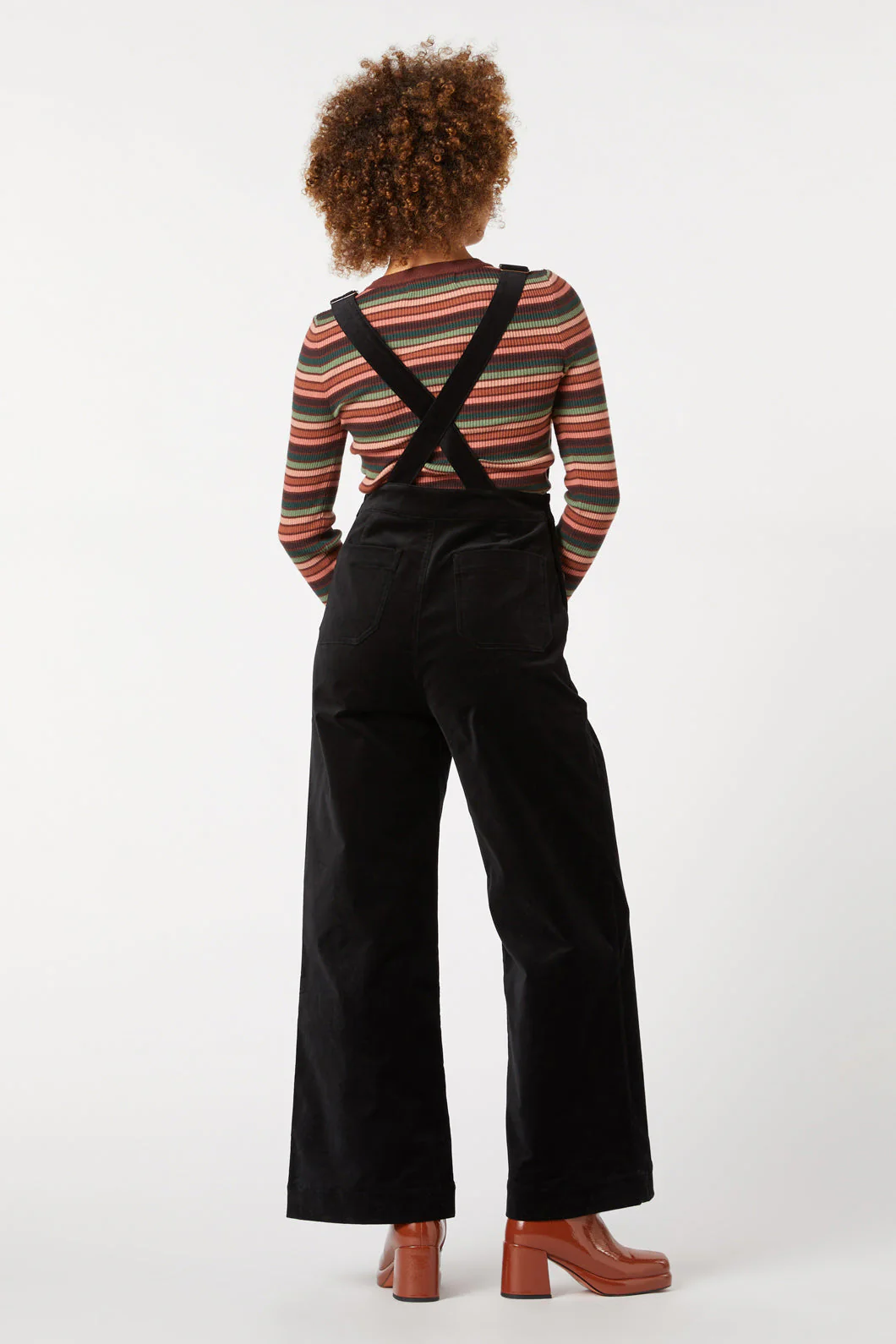 Sadie Velvet Overall - Olabens