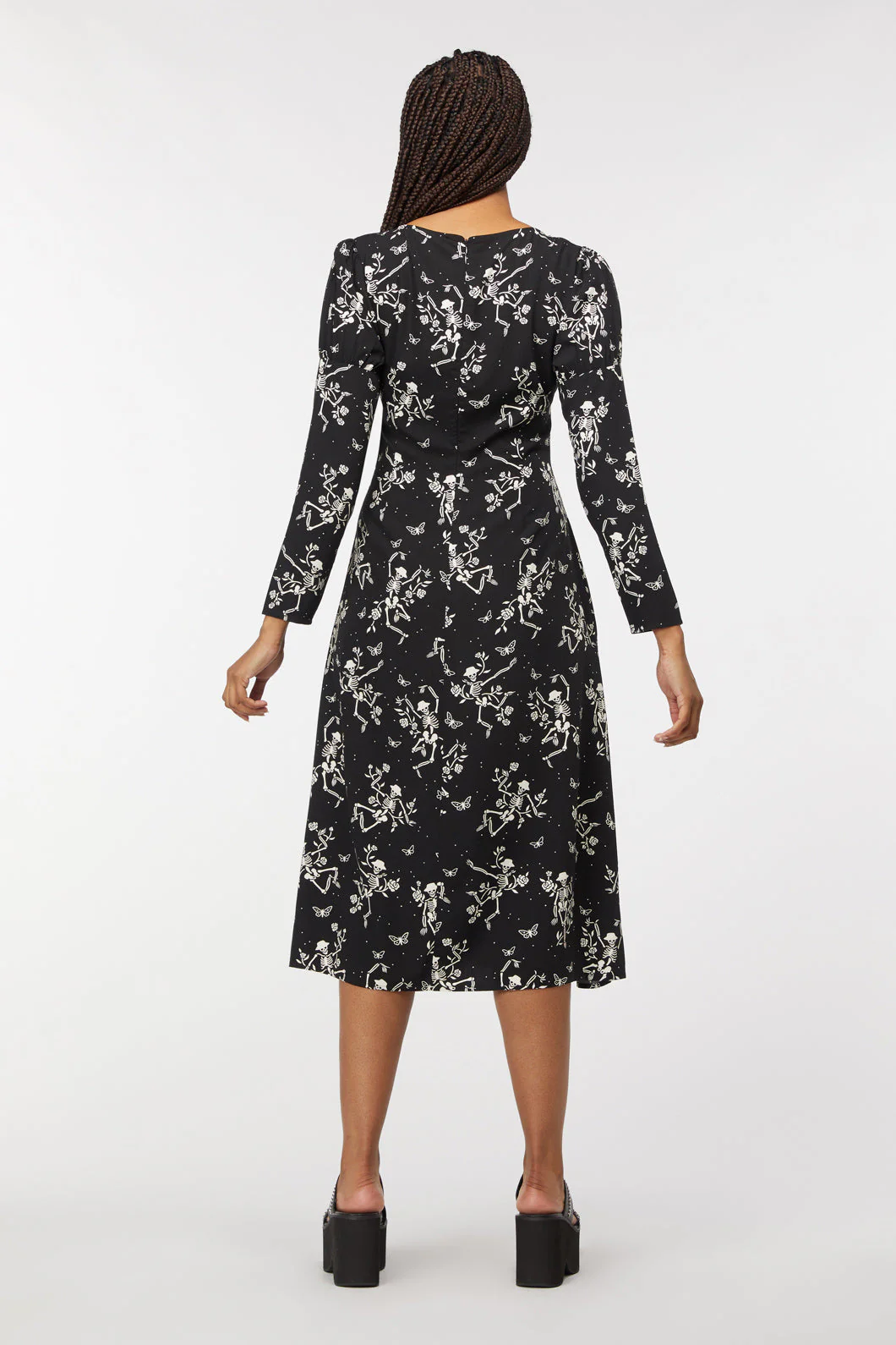 Garden Skelly Dress - Olabens