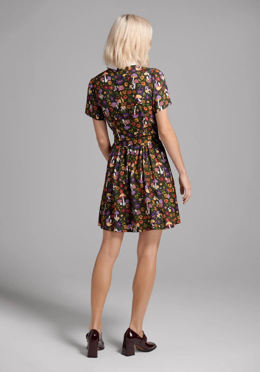 Yes, Darling Fit and Flare Dress - Olabens