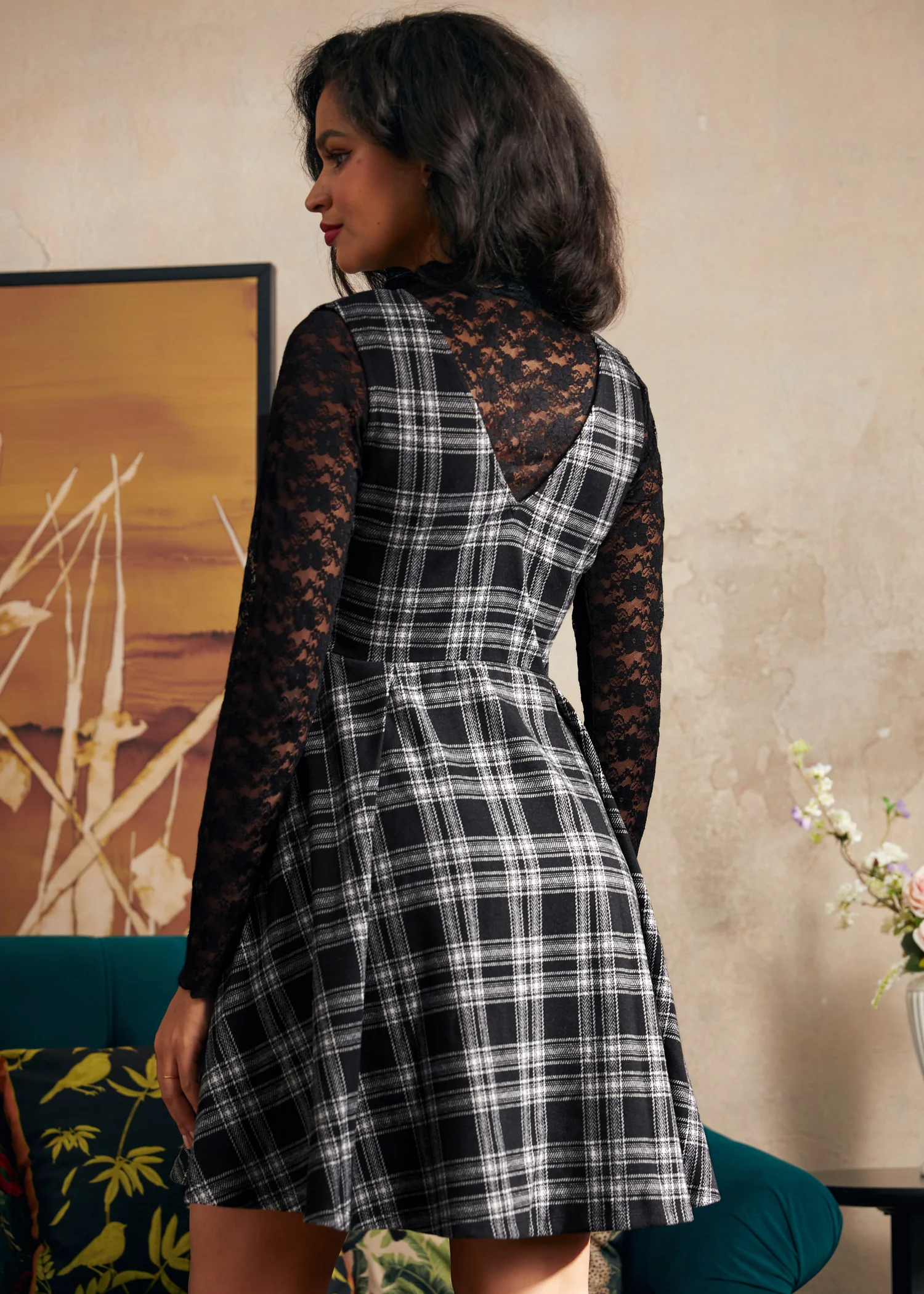 Cute as a Nutmeg Fit & Flare Dress - Olabens
