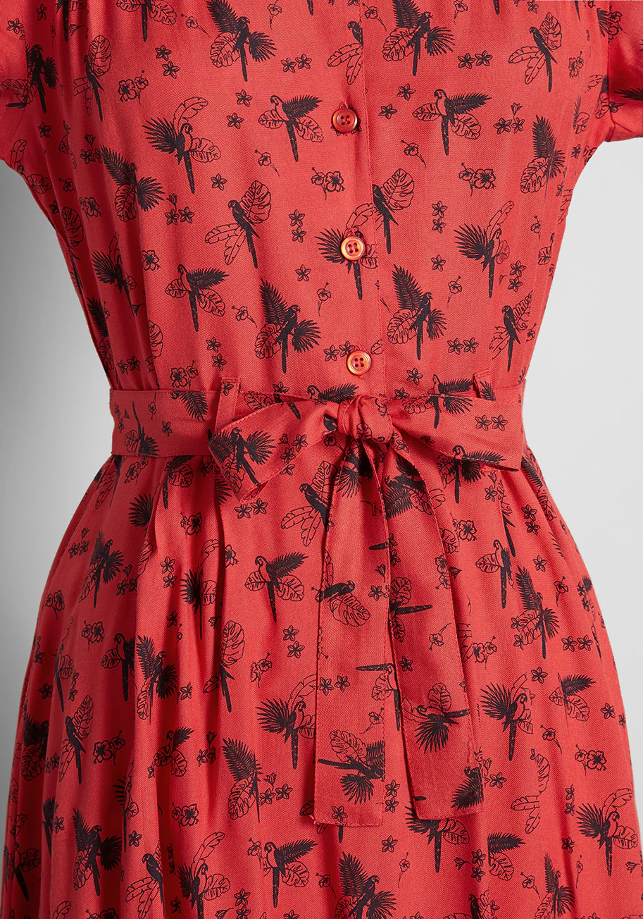 My Own Personal Paradise Fit and Flare Dress - Olabens