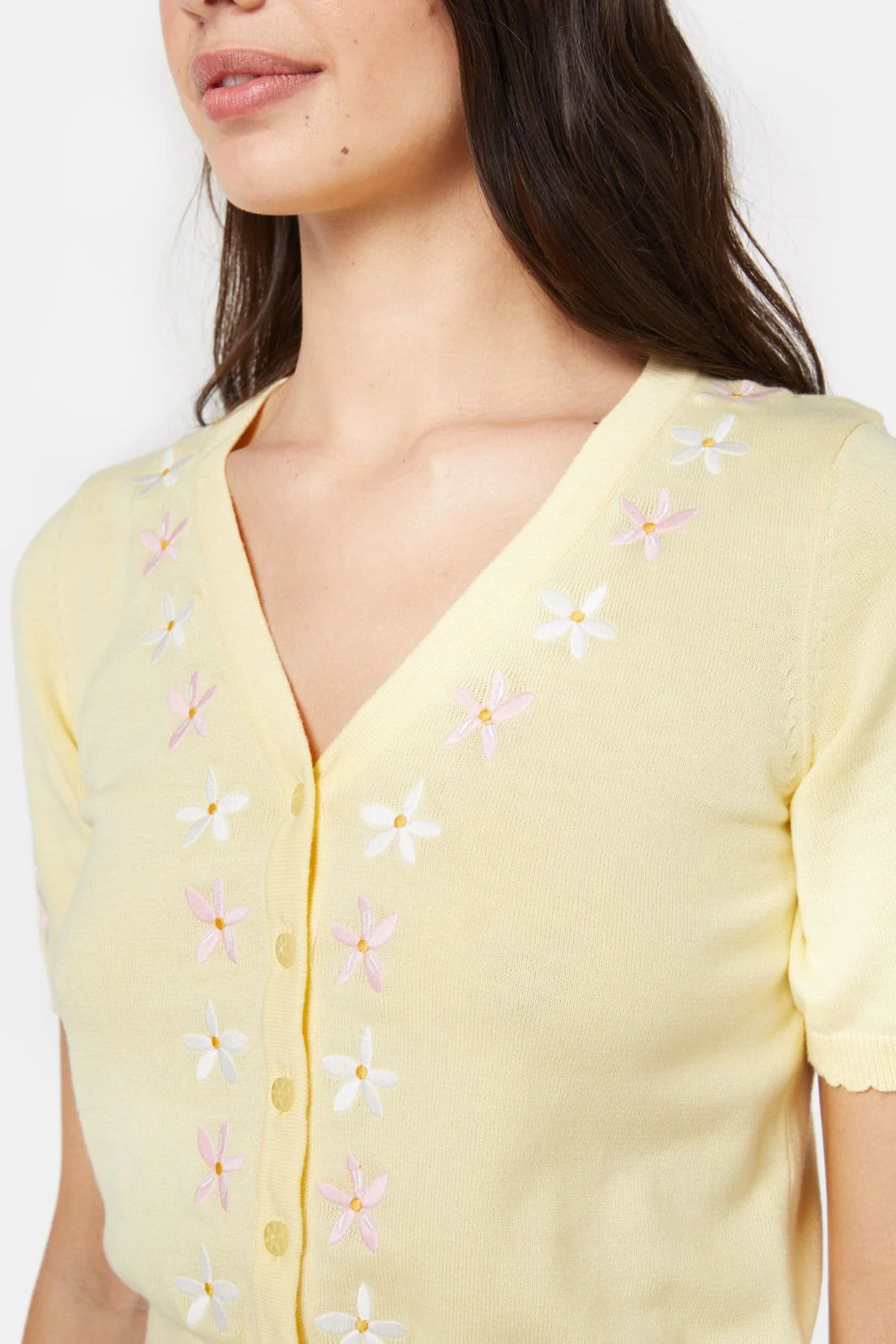 Lemonade Emb Cardigan - Olabens