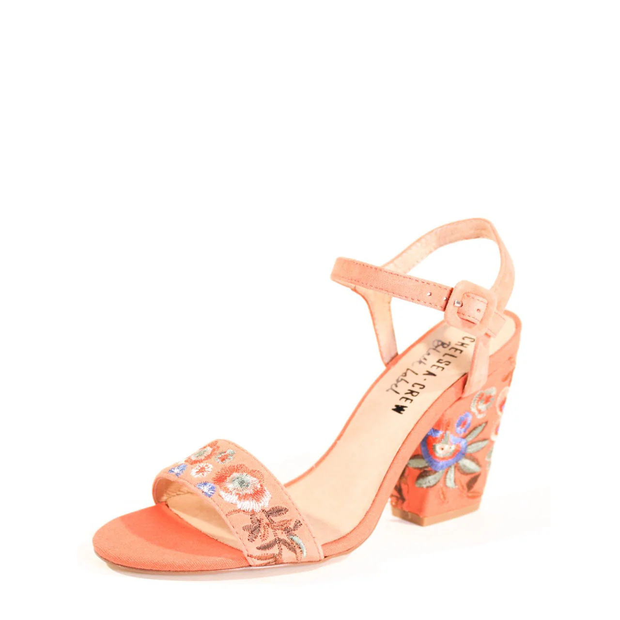 Feisty Embroidered Heels - Olabens
