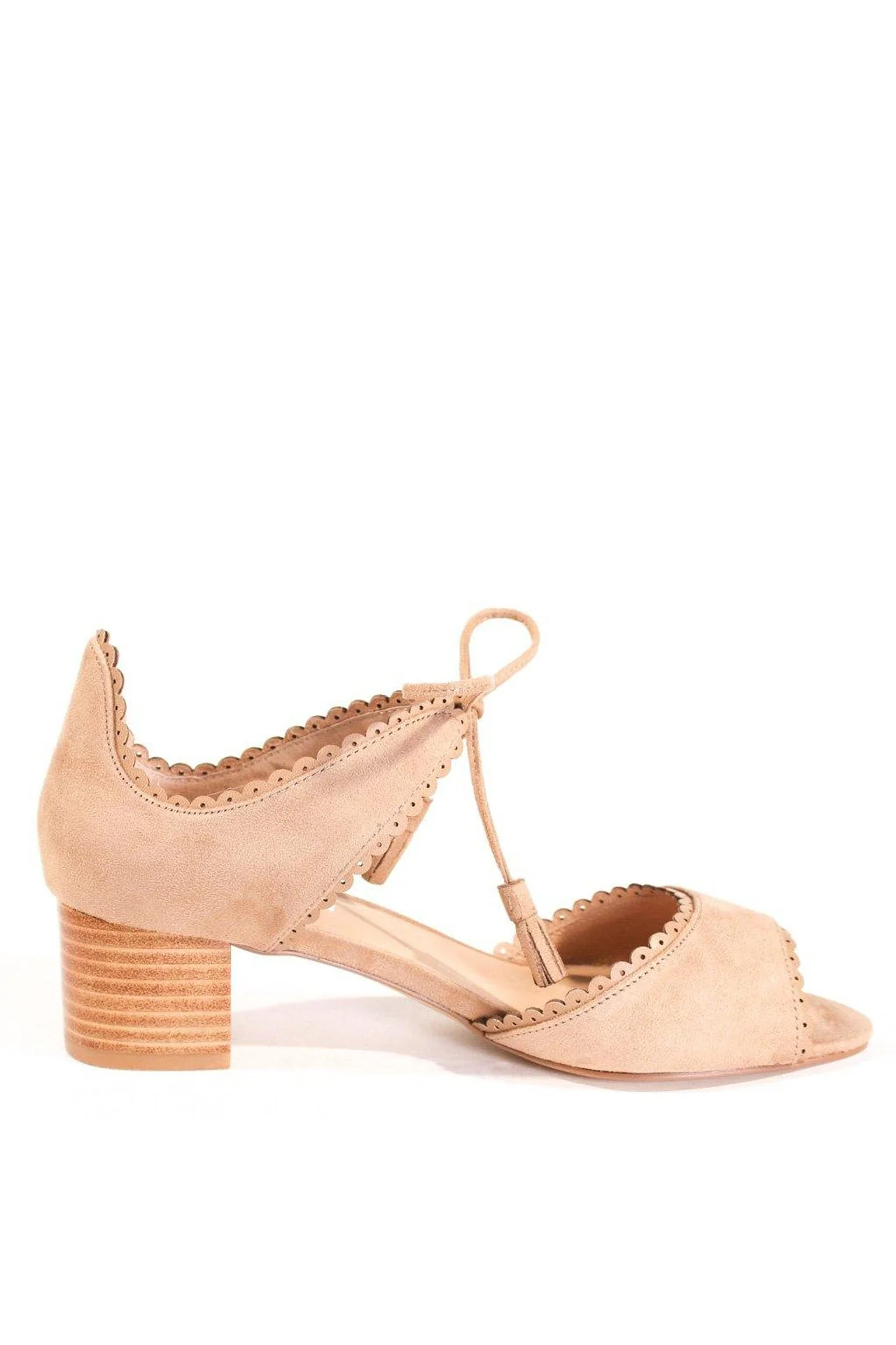 Casino Block-Heel Sandals - Olabens