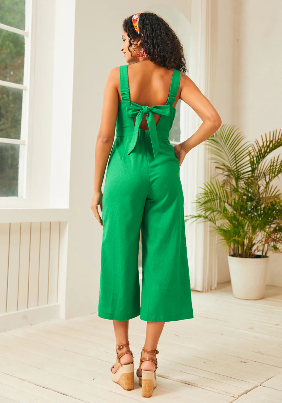 A Playful Bouquet Jumpsuit - Olabens