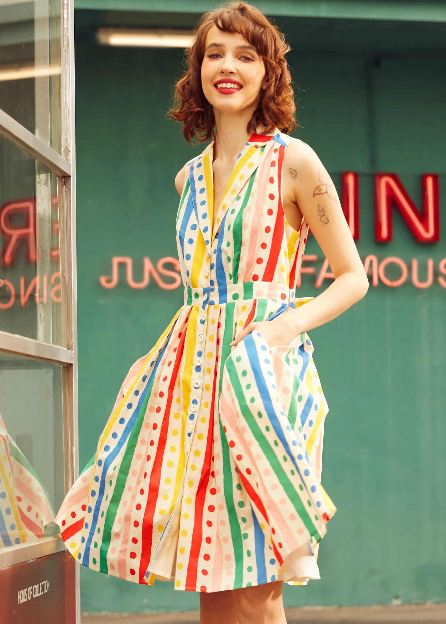 The Carousel Cutie Dress - Olabens