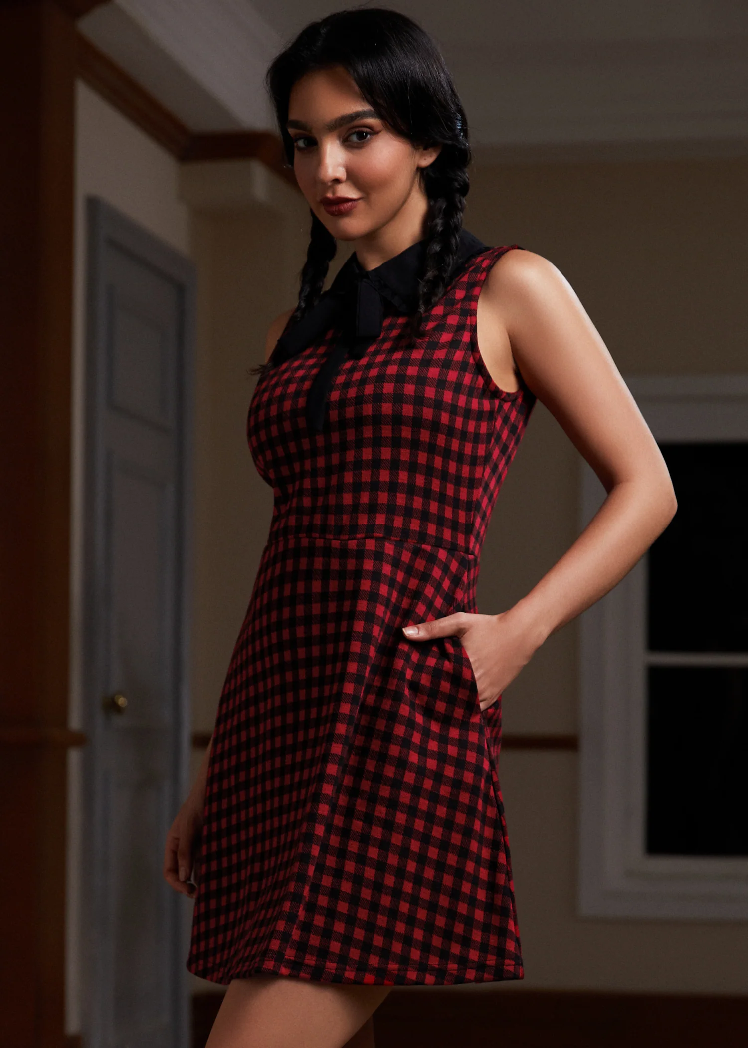 November Nostalgia Flare Dress - Olabens