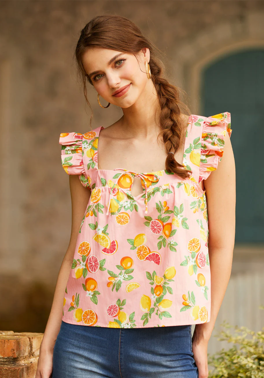 Fit To Be Tied Top - Olabens