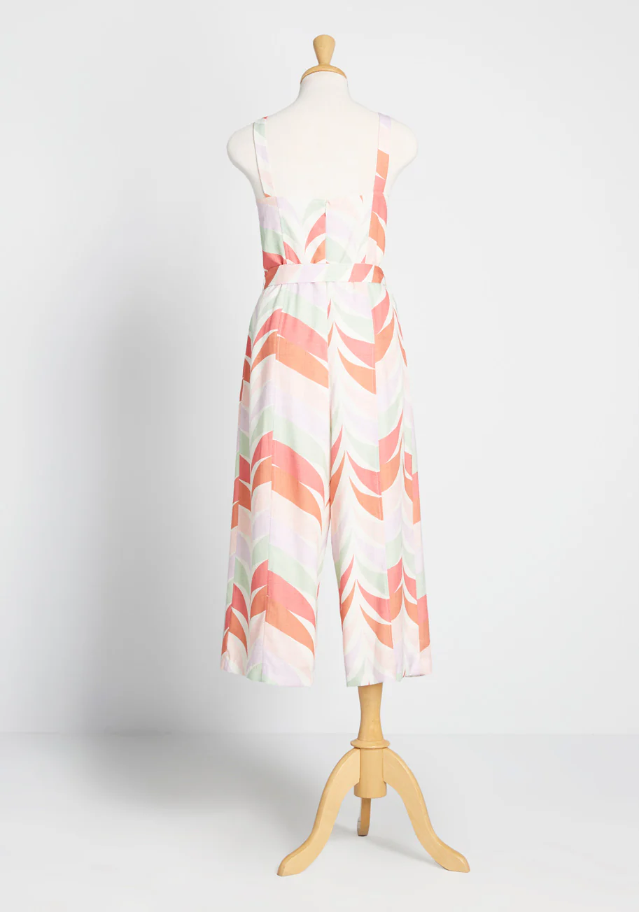 Isnyt x Hutch Start of Spring Cropped Jumpsuit - Olabens
