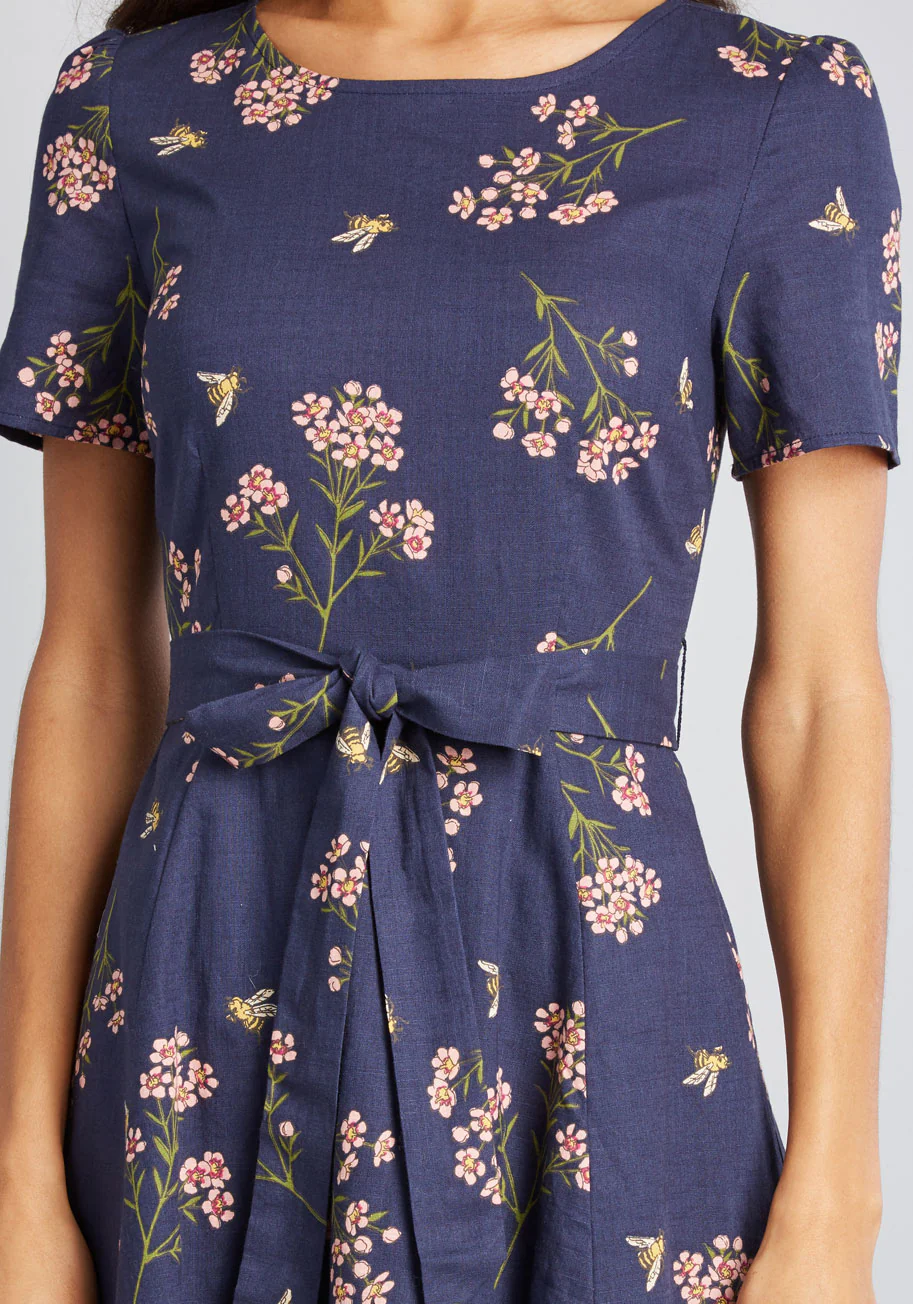 Airy Emphasis Mini Dress - Olabens