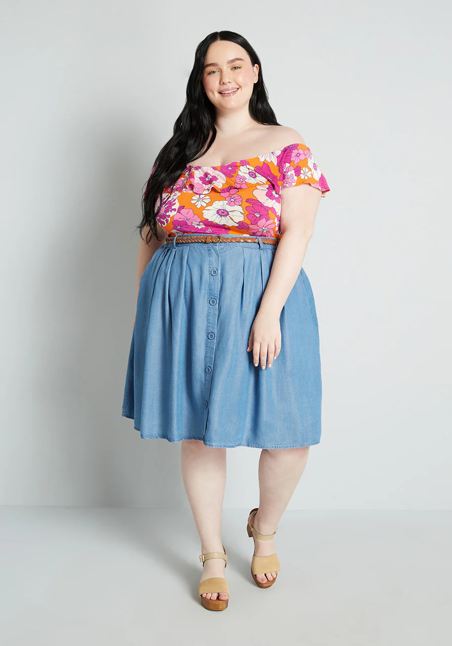 And The Frill Goes On Off-Shoulder Bodysuit - Olabens
