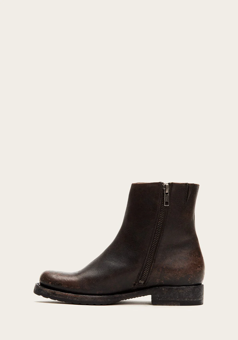 Veronica Inside Zip Ankle Boot - Olabens