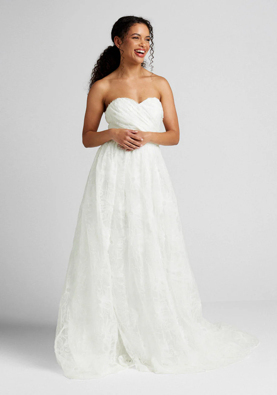 A Wonderful Union Strapless Maxi Dress - Olabens
