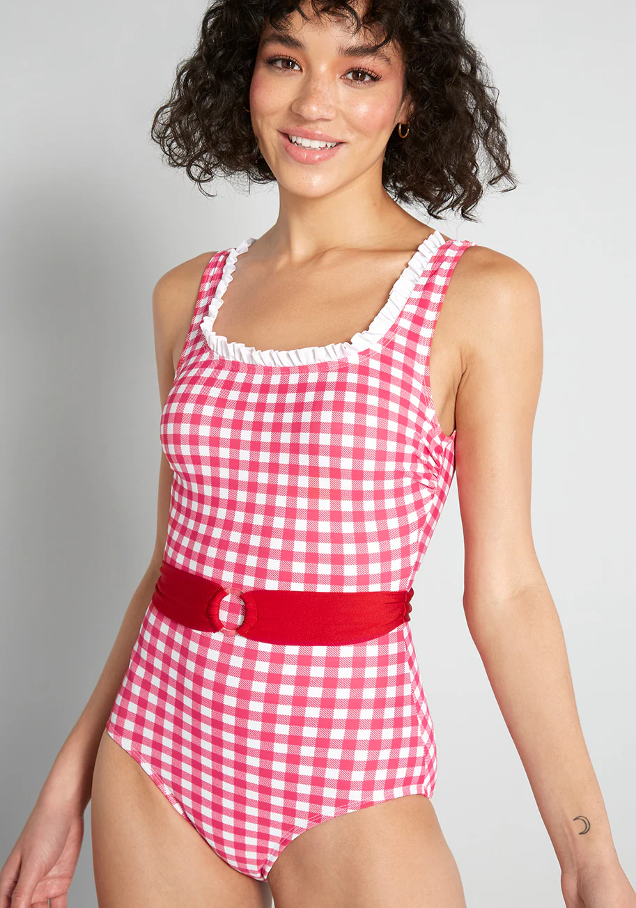 The Peggy Sue One-Piece Swimsuit - Olabens
