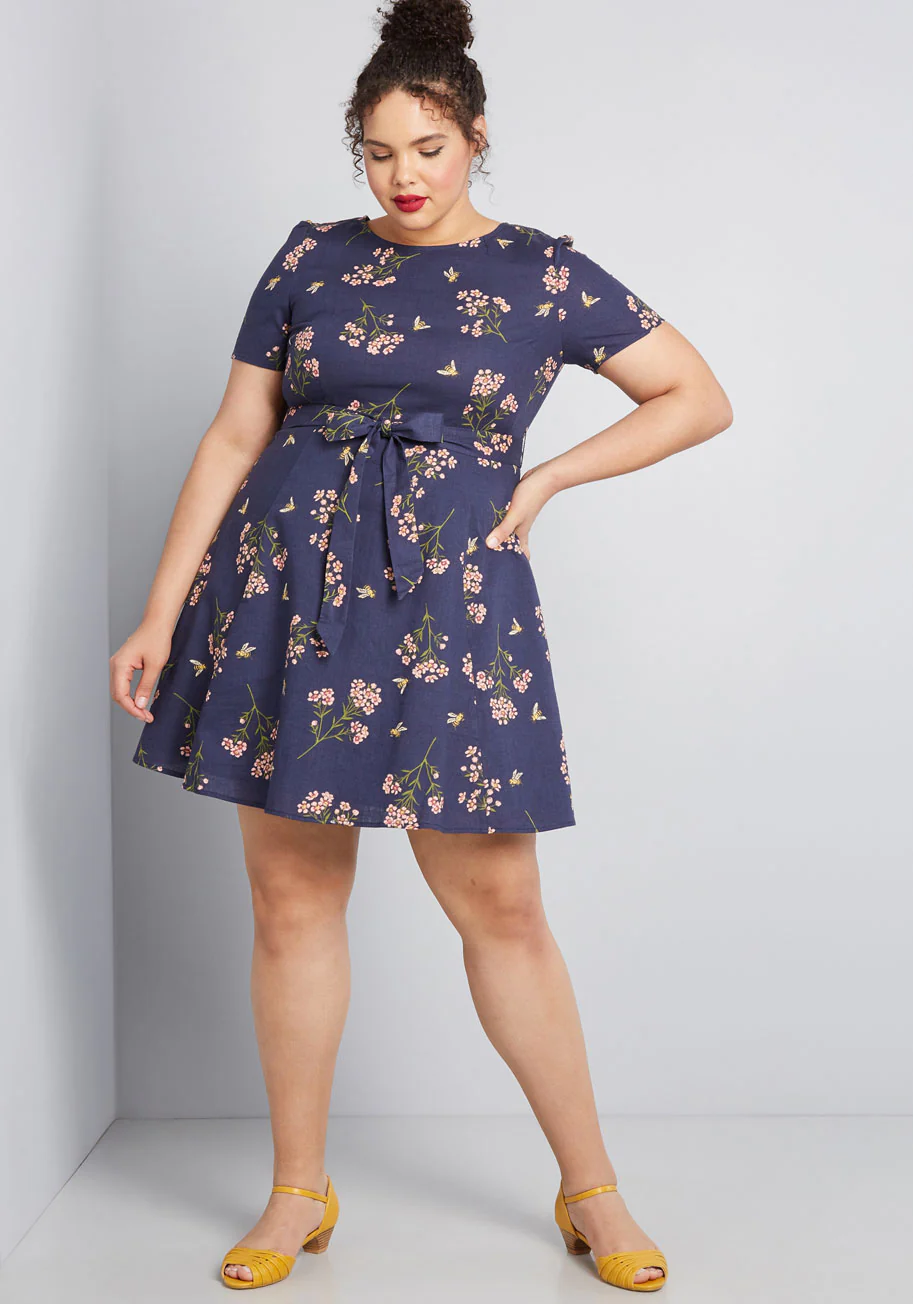 Airy Emphasis Mini Dress - Olabens
