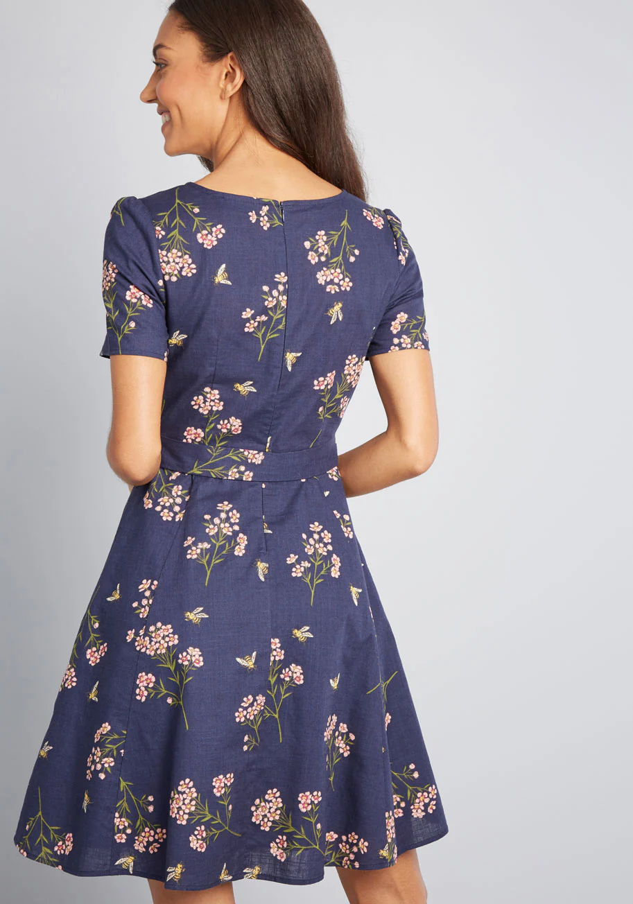 Airy Emphasis Mini Dress - Olabens