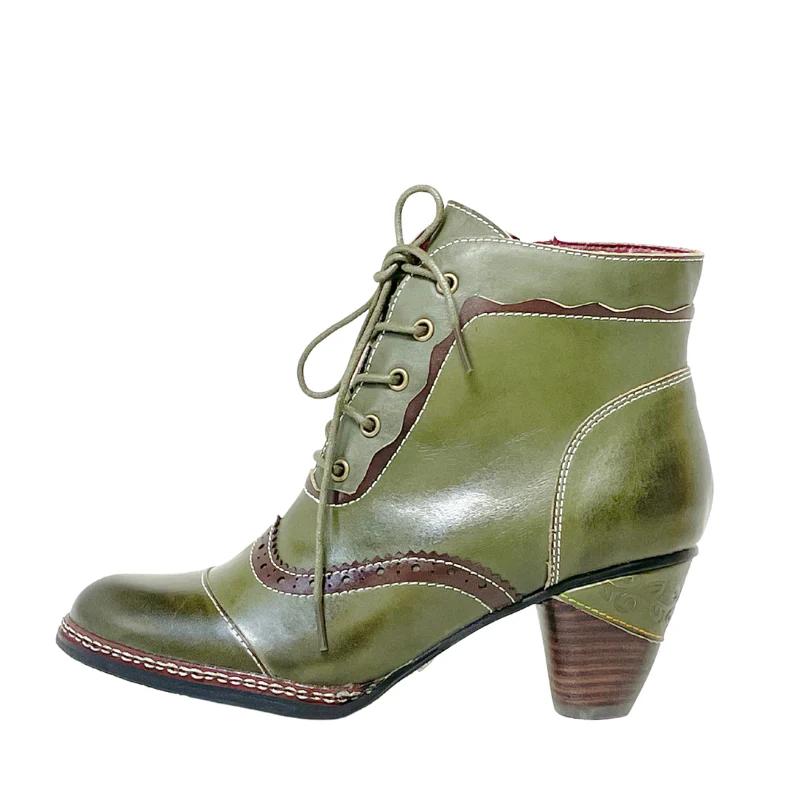Gemma Victorian Booties - Olabens