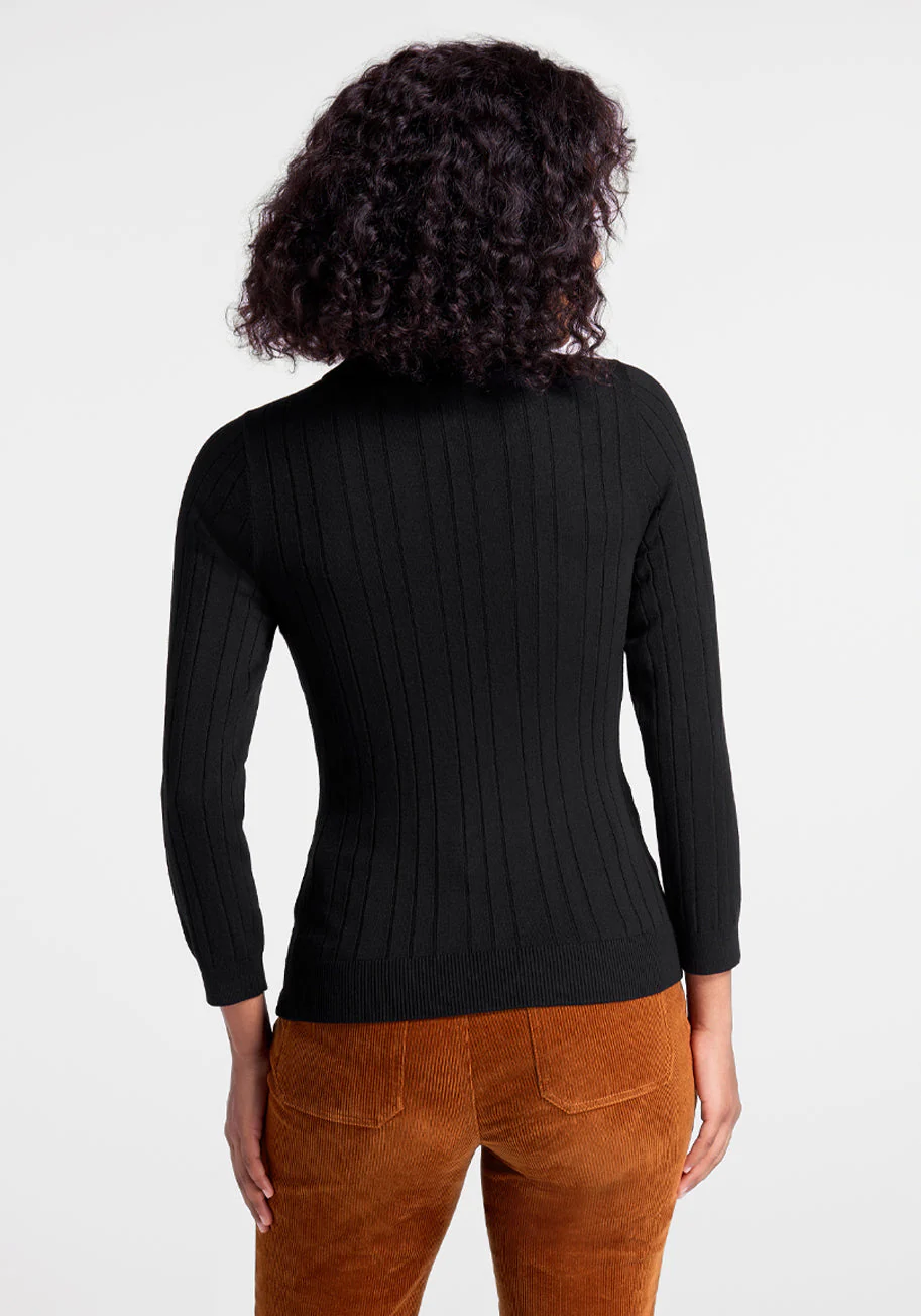 One Good Turn Keyhole Sweater - Olabens