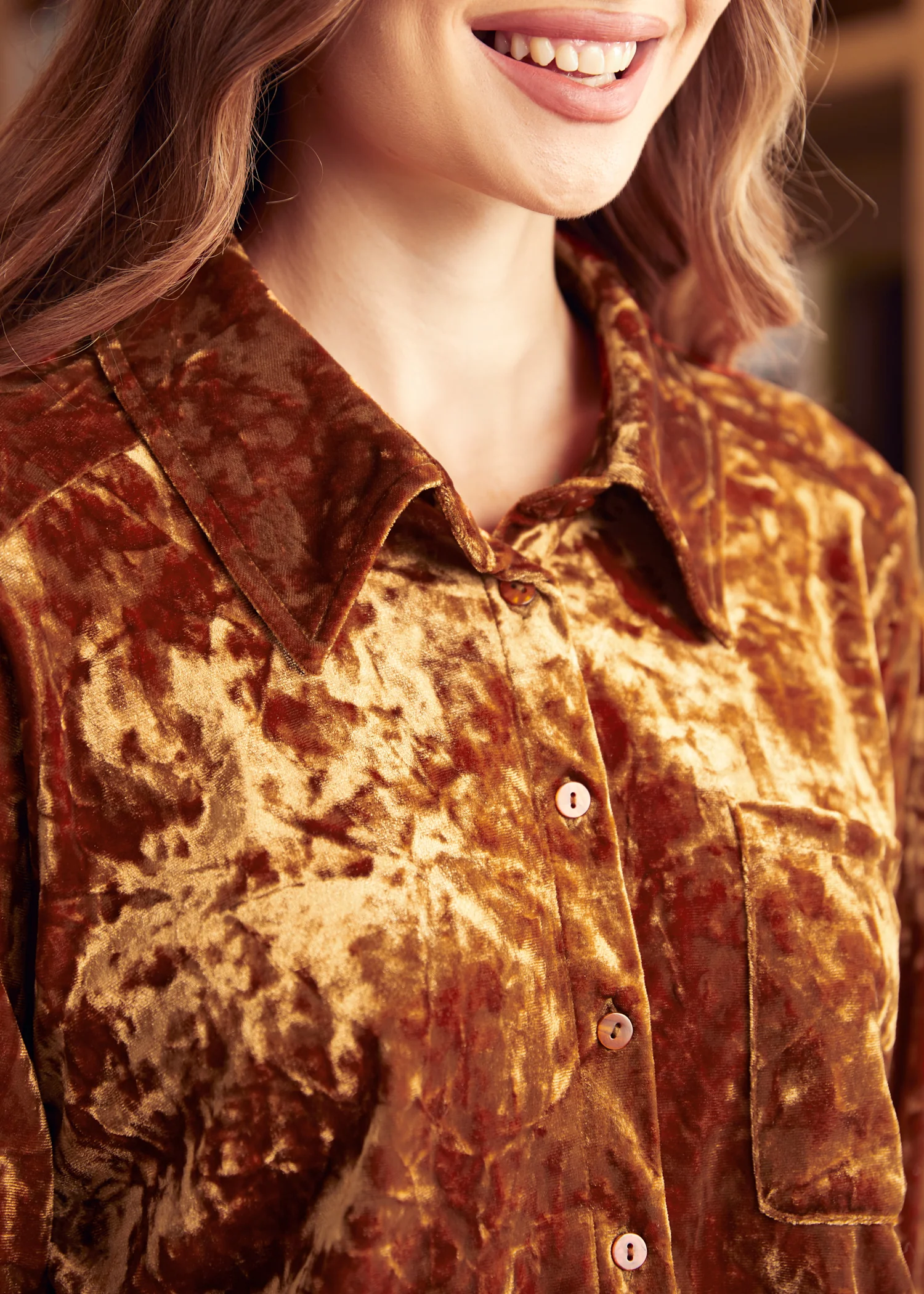 Reveling in the Retro Button Down Shirt - Olabens