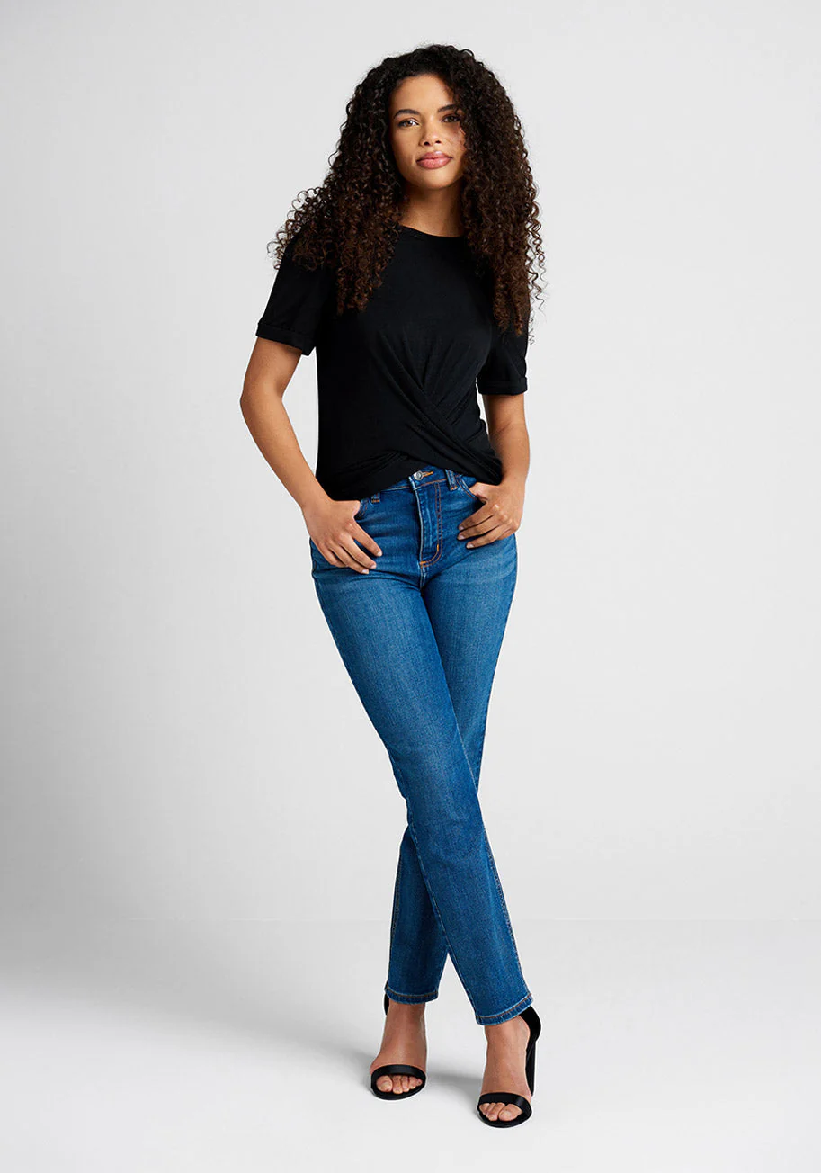 A Twist of Fun Knit Top - Olabens