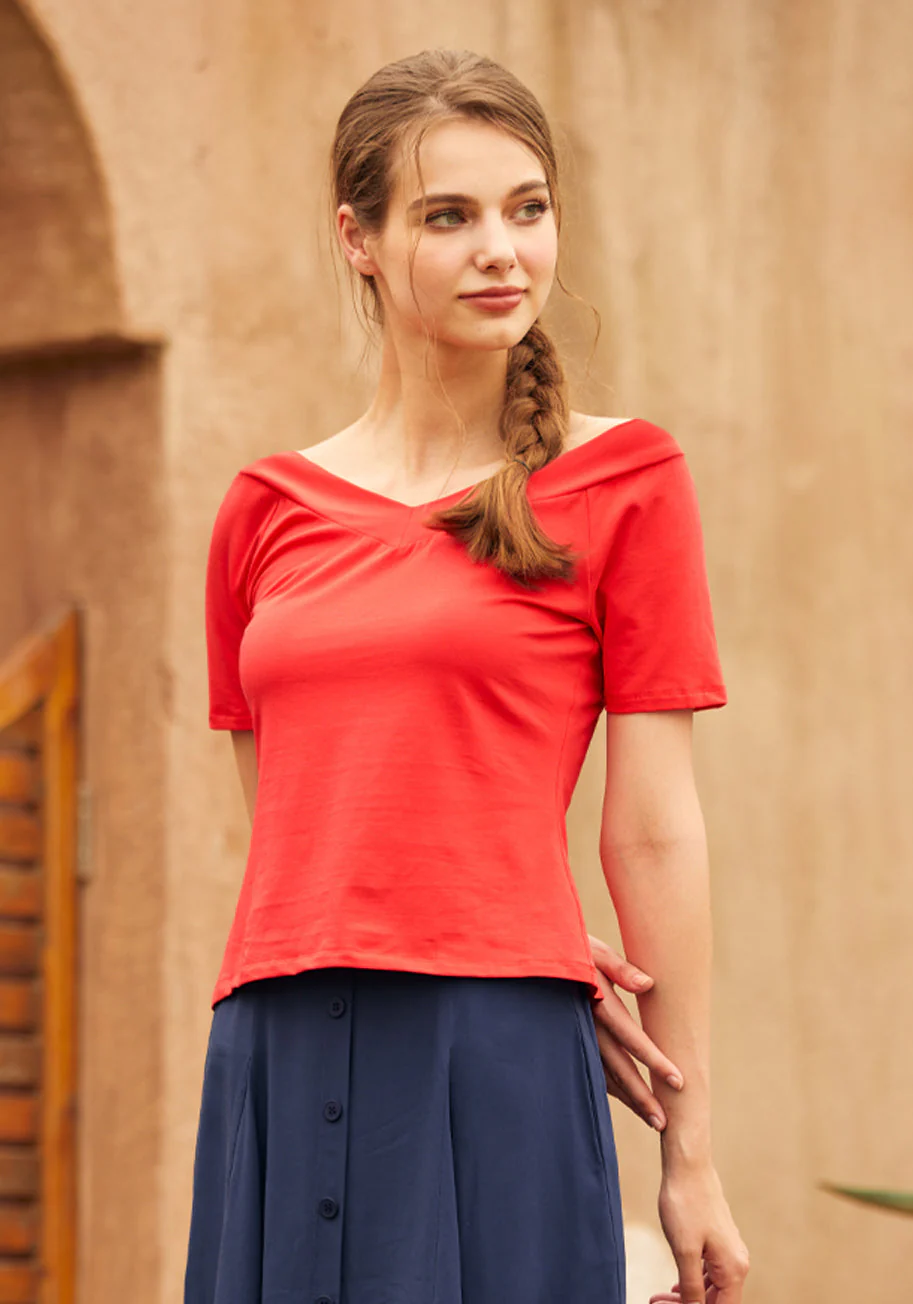 Ready for a Roman Holiday top - Olabens