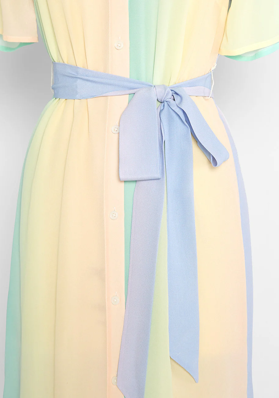 Lasso Around My Heart Silk Dress - Olabens