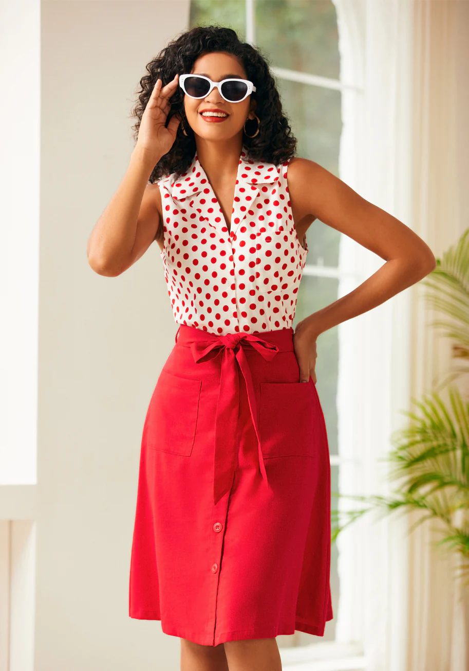 Spotlight Spark Sleeveless Shirt - Olabens