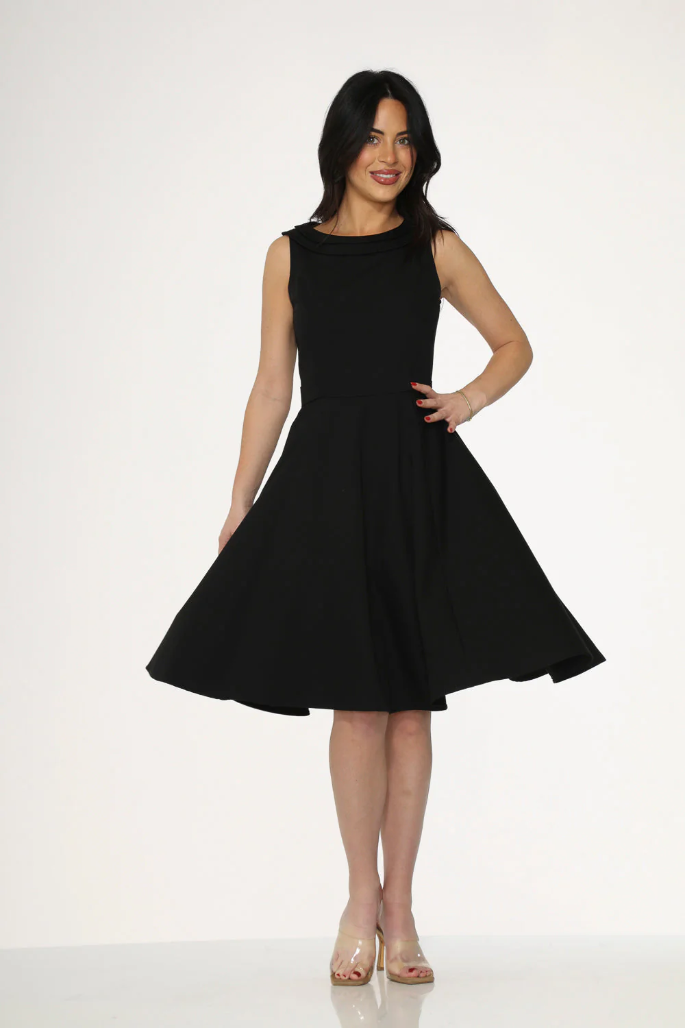 Black Swing Dress - Olabens