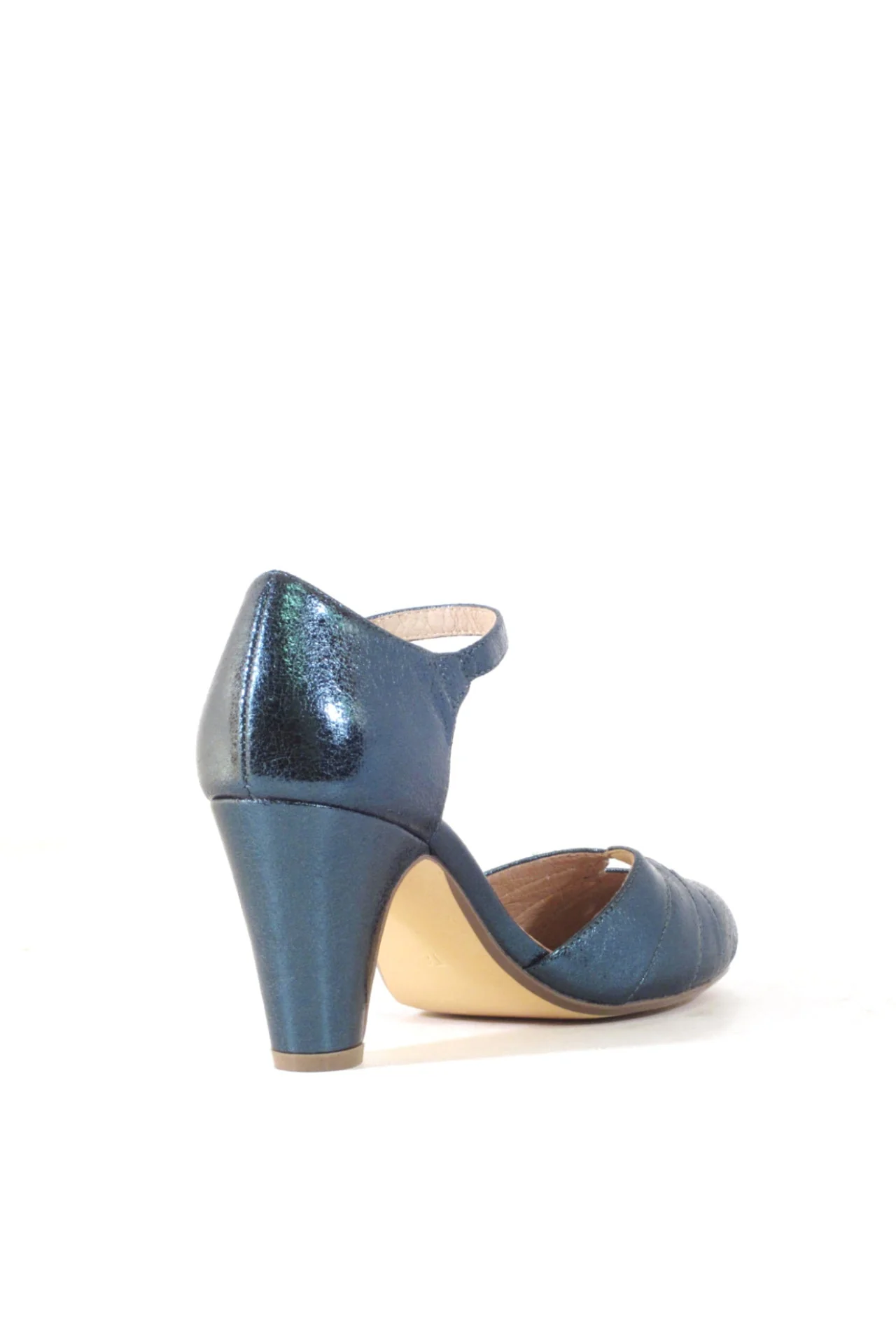 Goldie Metallic Ballroom Heels - Olabens