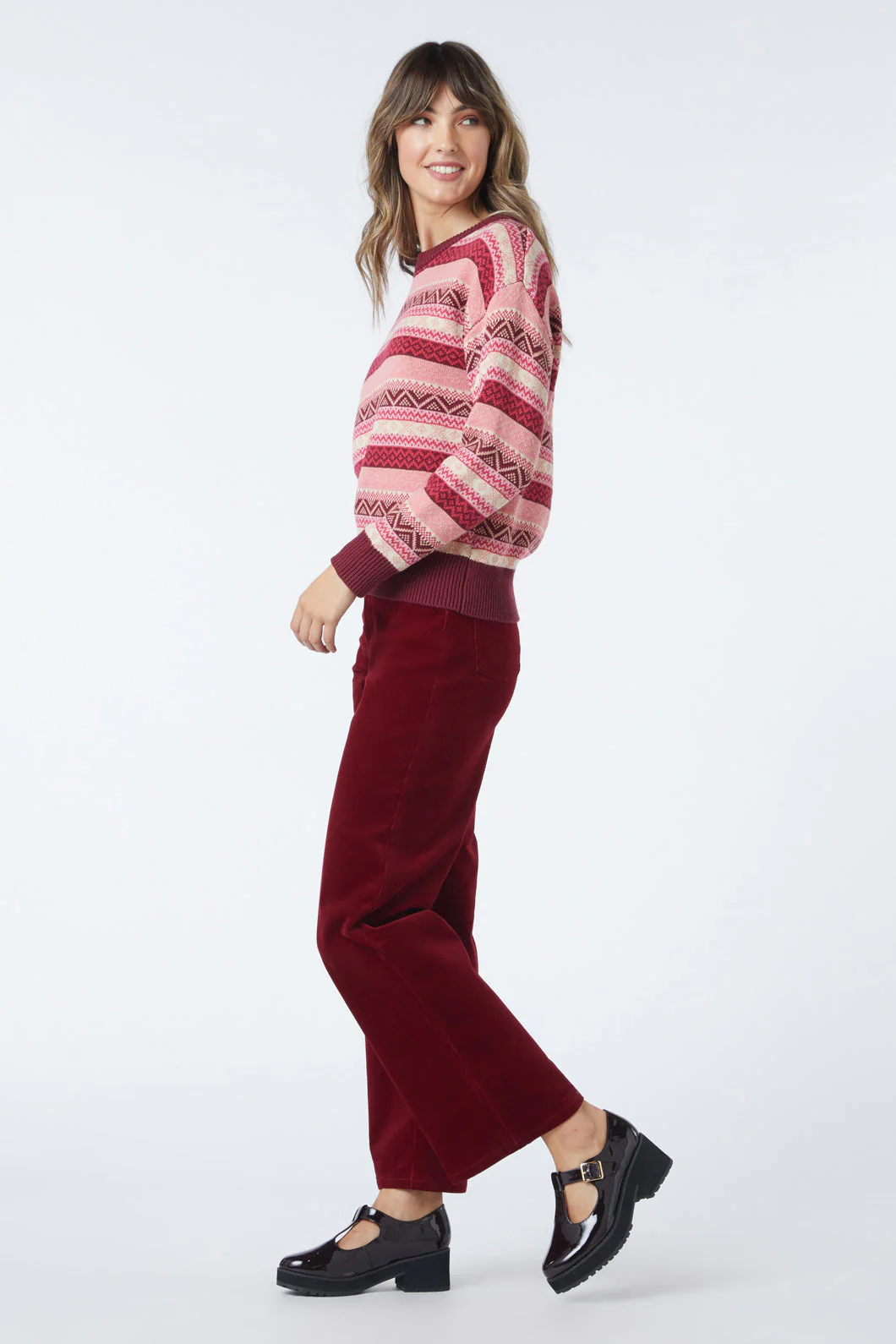 Maddi Fair Isle Sweater - Olabens