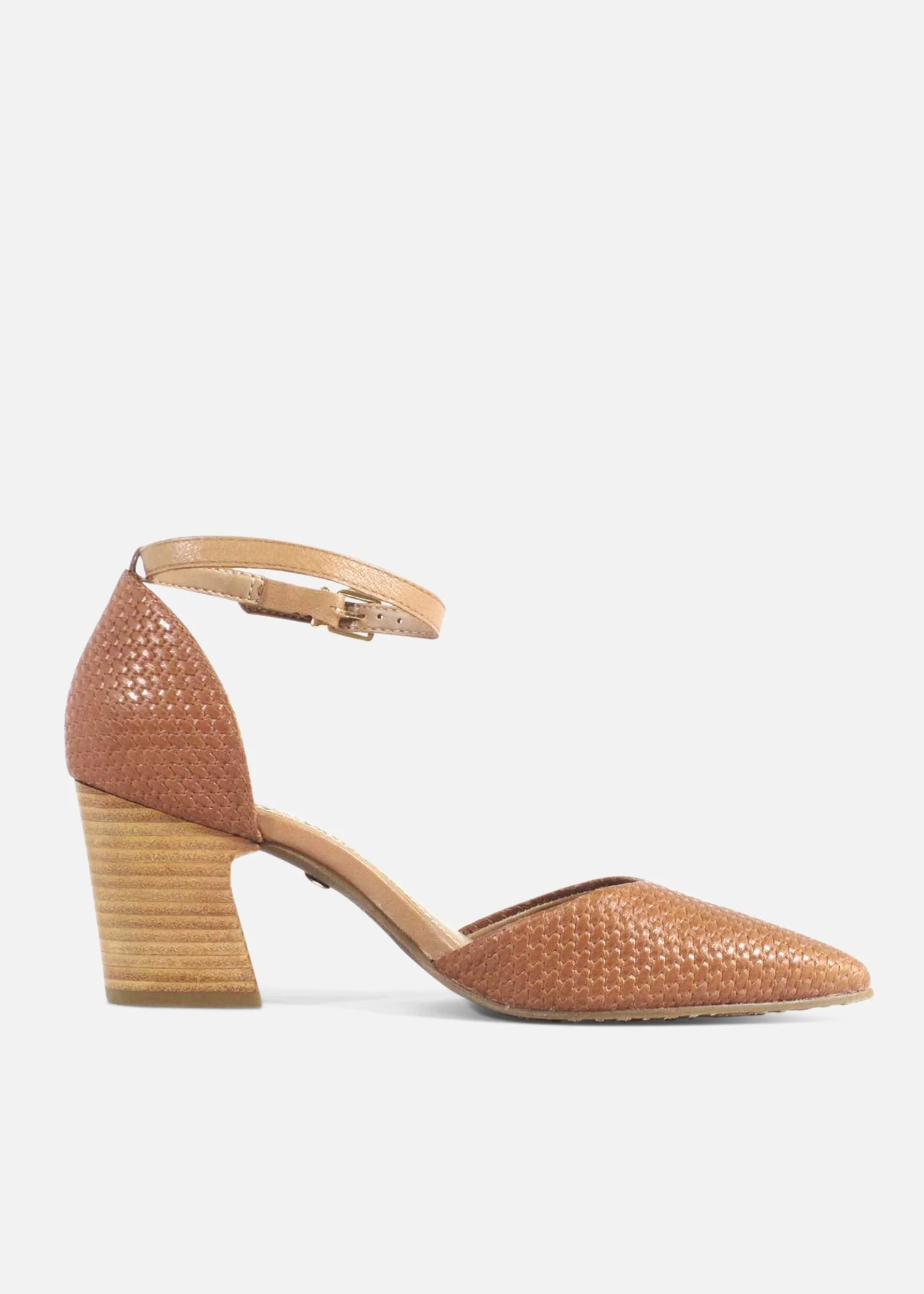 Miracle Woven Block Heeks - Olabens